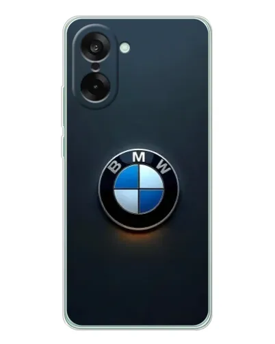 Чехол для OnePlus Ace 5 Racing с картинкой «Логотип BMW — минимализм»