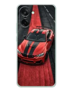 Чехол для OnePlus Ace 5 Racing с картинкой «BMW на красной дорожке»