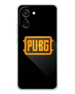 Чехол для OnePlus Ace 5 Racing с картинкой «PUBG — рамка лого» Чехол для OnePlus Ace 5 Racing с картинкой «PUBG — рамка лого»