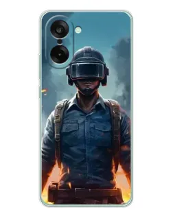 Чехол для OnePlus Ace 5 Racing с картинкой «PUBG — реалистичный герой» Чехол для OnePlus Ace 5 Racing с картинкой «PUBG — реалистичный герой»