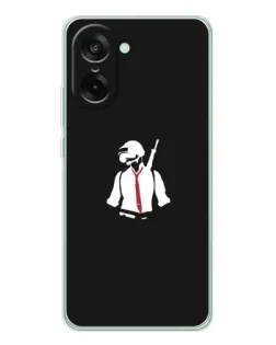 Чехол для OnePlus Ace 5 Racing с картинкой «PUBG — силуэт воина» Чехол для OnePlus Ace 5 Racing с картинкой «PUBG — силуэт воина»