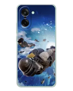 Чехол для OnePlus Ace 5 Racing с картинкой «Десант PUBG — прыжок» Чехол для OnePlus Ace 5 Racing с картинкой «Десант PUBG — прыжок»