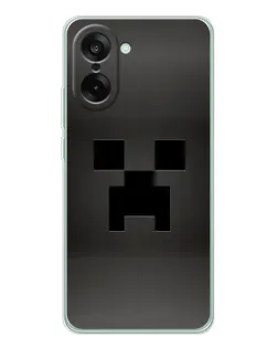 Чехол для OnePlus Ace 5 Racing с картинкой «Черный крипер градиент» Чехол для OnePlus Ace 5 Racing с картинкой «Черный крипер градиент»