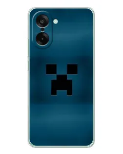 Чехол для OnePlus Ace 5 Racing с картинкой «Крипер текстура» Чехол для OnePlus Ace 5 Racing с картинкой «Крипер текстура»