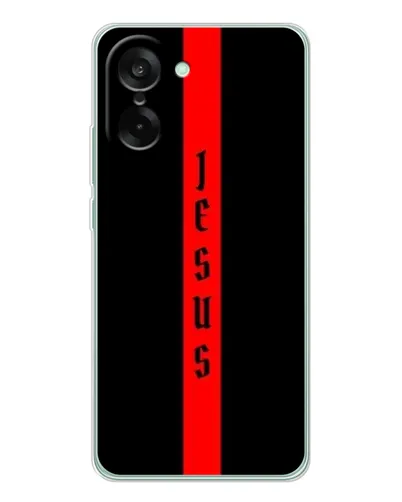 Чехол для OnePlus Ace 5 Racing с картинкой «Красная линия веры» Чехол для OnePlus Ace 5 Racing с картинкой «Красная линия веры»
