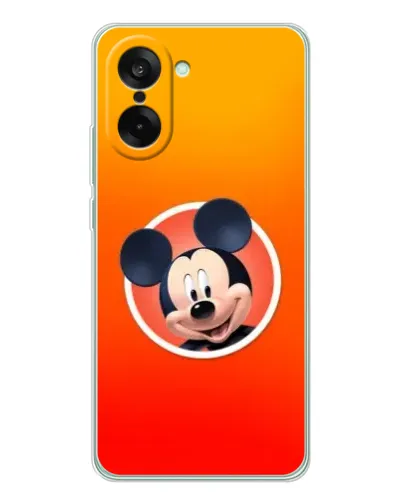 Чехол для OnePlus Ace 5 Racing с картинкой «Mickey в круге» Чехол для OnePlus Ace 5 Racing с картинкой «Mickey в круге»