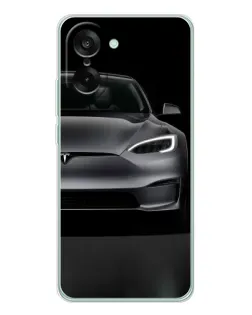 Чехол для OnePlus Ace 5 Racing с картинкой «Tesla Model S Look» Чехол для OnePlus Ace 5 Racing с картинкой «Tesla Model S Look»