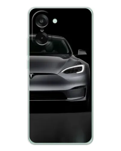 Чехол для OnePlus Ace 5 Racing с картинкой «Tesla Model S Look» Чехол для OnePlus Ace 5 Racing с картинкой «Tesla Model S Look»