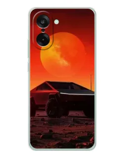 Чехол для OnePlus Ace 5 Racing с картинкой «Cybertruck на Марсе» Чехол для OnePlus Ace 5 Racing с картинкой «Cybertruck на Марсе»