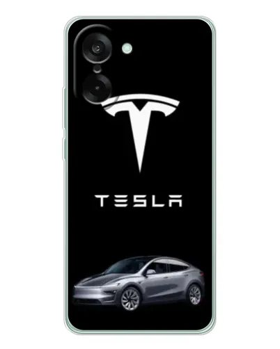 Чехол для OnePlus Ace 5 Racing с картинкой «Tesla Model Y» Чехол для OnePlus Ace 5 Racing с картинкой «Tesla Model Y»