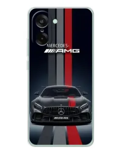 Чехол для OnePlus Ace 5 Racing с картинкой «Mercedes — белый карбон» Чехол для OnePlus Ace 5 Racing с картинкой «Mercedes — белый карбон»