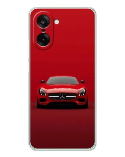 Чехол для OnePlus Ace 5 Racing с картинкой «Красный Mercedes AMG» Чехол для OnePlus Ace 5 Racing с картинкой «Красный Mercedes AMG»