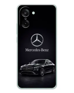 Чехол для OnePlus Ace 5 Racing с картинкой «Mercedes — решетка радиатора»
