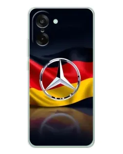 Чехол для OnePlus Ace 5 Racing с картинкой «Mercedes — флаг Германии»