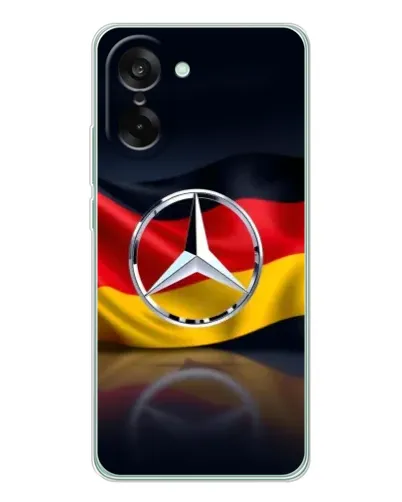 Чехол для OnePlus Ace 5 Racing с картинкой «Mercedes — флаг Германии» Чехол для OnePlus Ace 5 Racing с картинкой «Mercedes — флаг Германии»