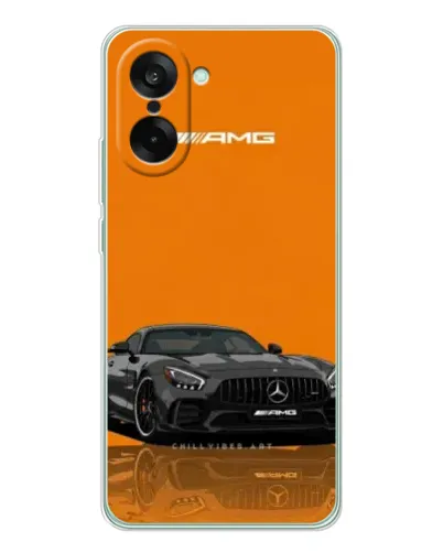 Чехол для OnePlus Ace 5 Racing с картинкой «Оранжевый Mercedes AMG» Чехол для OnePlus Ace 5 Racing с картинкой «Оранжевый Mercedes AMG»