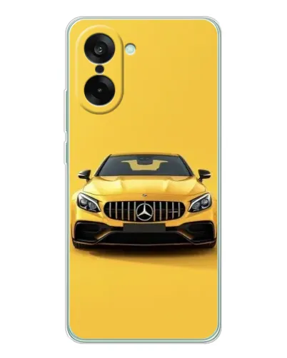 Чехол для OnePlus Ace 5 Racing с картинкой «Желтый Mercedes GT» Чехол для OnePlus Ace 5 Racing с картинкой «Желтый Mercedes GT»