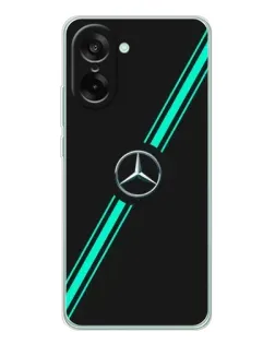 Чехол для OnePlus Ace 5 Racing с картинкой «Спортивные линии Mercedes»