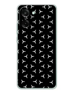 Чехол для OnePlus Ace 5 Racing с картинкой «Mercedes паттерн звезд»