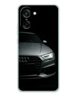 Чехол для OnePlus Ace 5 Racing с картинкой «Audi — детализация кузова»
