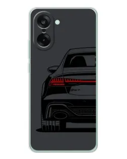 Чехол для OnePlus Ace 5 Racing с картинкой «Задняя часть Audi — арт»