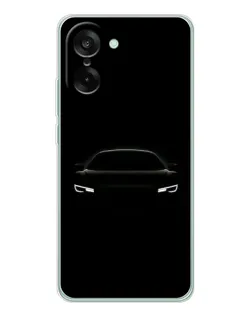 Чехол для OnePlus Ace 5 Racing с картинкой «Взгляд Audi в темноте»