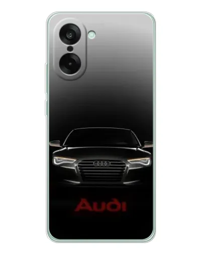 Чехол для OnePlus Ace 5 Racing с картинкой «Audi — градиентный контур» Чехол для OnePlus Ace 5 Racing с картинкой «Audi — градиентный контур»