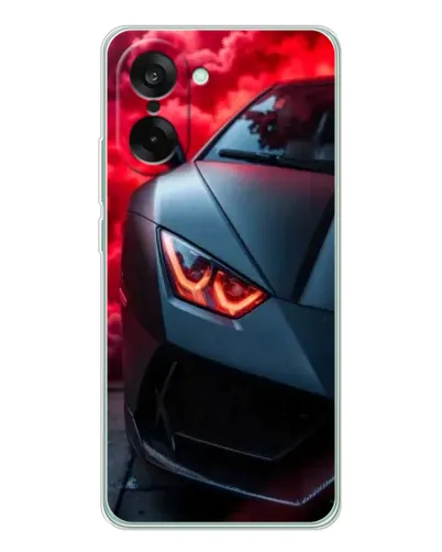 Чехол для OnePlus Ace 5 Racing с картинкой «Lamborghini красное сияние» Чехол для OnePlus Ace 5 Racing с картинкой «Lamborghini красное сияние»