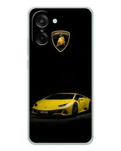 Чехол для OnePlus Ace 5 Racing с картинкой «Lamborghini желтый акцент» Чехол для OnePlus Ace 5 Racing с картинкой «Lamborghini желтый акцент»