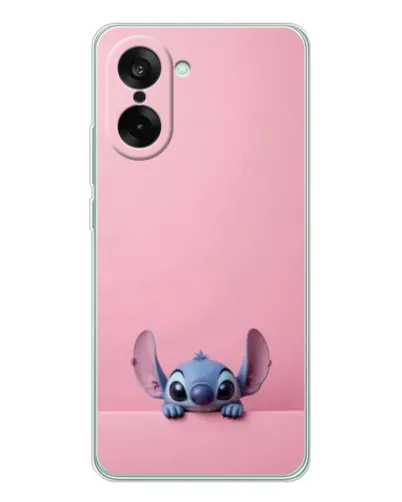 Чехол для OnePlus Ace 5 Racing с картинкой «Stitch выглядывает»