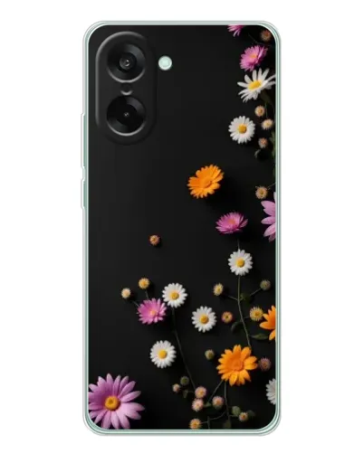 Чехол для OnePlus Ace 5 Racing с картинкой «Цветочная композиция» Чехол для OnePlus Ace 5 Racing с картинкой «Цветочная композиция»