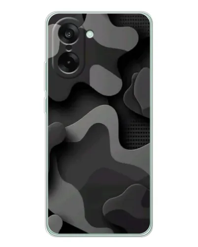 Чехол для OnePlus Ace 5 Racing с картинкой «Темный абстрактный камуфляж» Чехол для OnePlus Ace 5 Racing с картинкой «Темный абстрактный камуфляж»