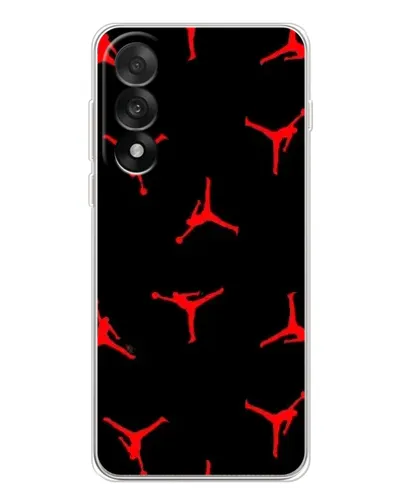 Чехол для OnePlus Ace 5 Ultra с картинкой «Jordan Red Pattern» Чехол для OnePlus Ace 5 Ultra с картинкой «Jordan Red Pattern»
