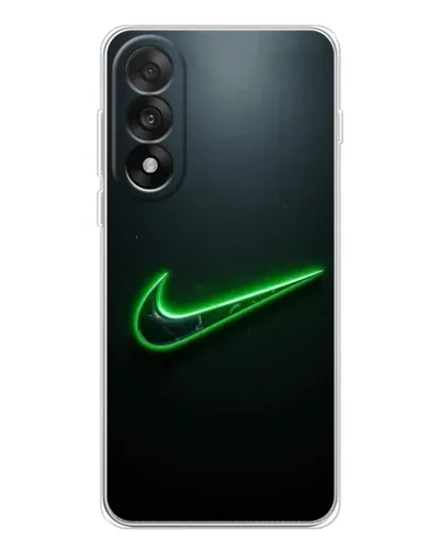 Чехол для OnePlus Ace 5 Ultra с картинкой «Неоновый контур Nike» Чехол для OnePlus Ace 5 Ultra с картинкой «Неоновый контур Nike»