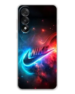 Чехол для OnePlus Ace 5 Ultra с картинкой «Огненный логотип Nike»