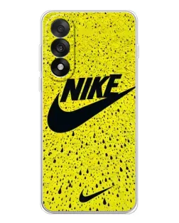 Чехол для OnePlus Ace 5 Ultra с картинкой «Желтый текстурный Nike»
