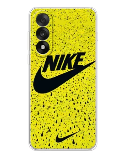 Чехол для OnePlus Ace 5 Ultra с картинкой «Желтый текстурный Nike» Чехол для OnePlus Ace 5 Ultra с картинкой «Желтый текстурный Nike»
