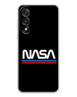 Чехол для OnePlus Ace 5 Ultra с картинкой «NASA — классика Red Blue» Чехол для OnePlus Ace 5 Ultra с картинкой «NASA — классика Red Blue»