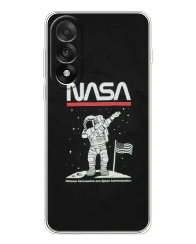 Чехол для OnePlus Ace 5 Ultra с картинкой «NASA — шагаем по Луне»