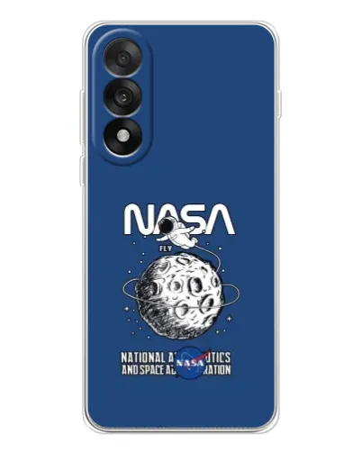 Чехол для OnePlus Ace 5 Ultra с картинкой «NASA — лунная миссия»