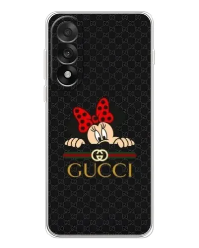 Чехол для OnePlus Ace 5 Ultra с картинкой «Минни Маус Gucci — черный» Чехол для OnePlus Ace 5 Ultra с картинкой «Минни Маус Gucci — черный»