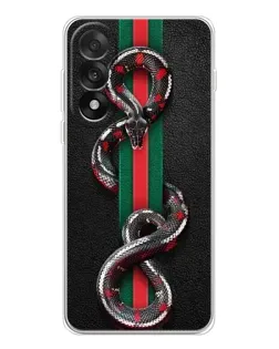 Чехол для OnePlus Ace 5 Ultra с картинкой «Gucci — змея на полосе»