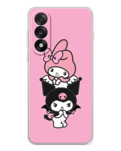 Чехол для OnePlus Ace 5 Ultra с картинкой «My Melody и Kuromi» Чехол для OnePlus Ace 5 Ultra с картинкой «My Melody и Kuromi»