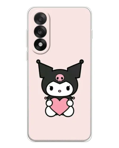 Чехол для OnePlus Ace 5 Ultra с картинкой «Kuromi и сердце» Чехол для OnePlus Ace 5 Ultra с картинкой «Kuromi и сердце»