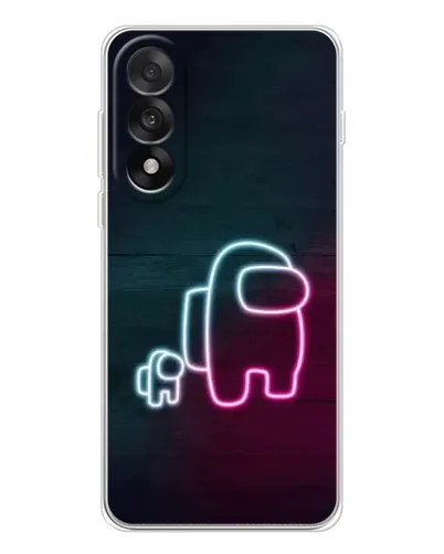 Чехол для OnePlus Ace 5 Ultra с картинкой «Among Us неон-арт» Чехол для OnePlus Ace 5 Ultra с картинкой «Among Us неон-арт»