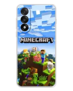 Чехол для OnePlus Ace 5 Ultra с картинкой «Minecraft классический мир» Чехол для OnePlus Ace 5 Ultra с картинкой «Minecraft классический мир»