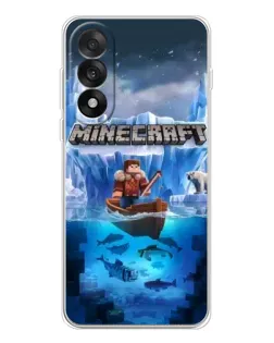 Чехол для OnePlus Ace 5 Ultra с картинкой «Minecraft ледяной мир» Чехол для OnePlus Ace 5 Ultra с картинкой «Minecraft ледяной мир»