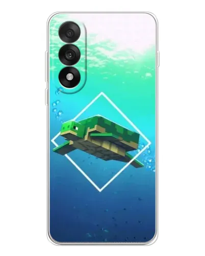 Чехол для OnePlus Ace 5 Ultra с картинкой «Черепаха Minecraft» Чехол для OnePlus Ace 5 Ultra с картинкой «Черепаха Minecraft»