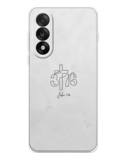 Чехол для OnePlus Ace 5 Ultra с картинкой «Иоанна 3:16 Крест» Чехол для OnePlus Ace 5 Ultra с картинкой «Иоанна 3:16 Крест»
