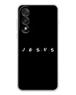 Чехол для OnePlus Ace 5 Ultra с картинкой «Точки веры J.E.S.U.S.»